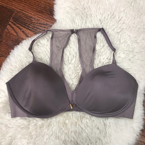 Victoria's Secret Other - Victoria's Secret Bra Lined Demi Shiny Purple 38D